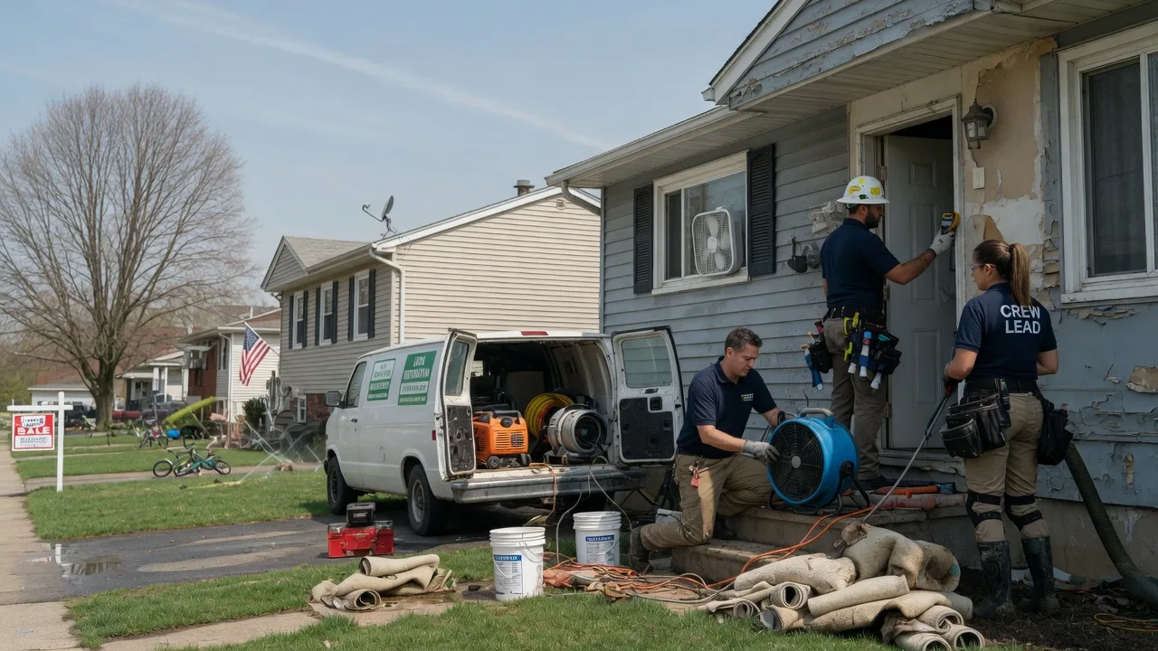 Flood Cleanup in South Ryegate, VT near me